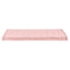 Roze katoenen matras 90x190